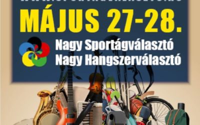 Nagy Sportágválasztó Május 27-28.
